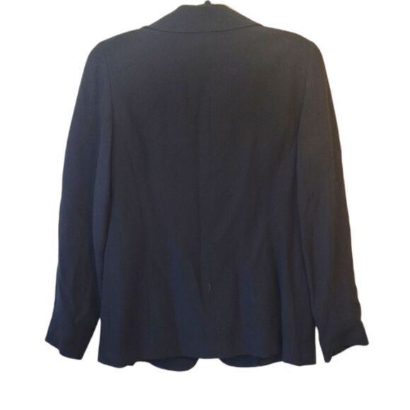 Lafayette 148 Black Classic Relaxed Blazer - Picture 2 of 6